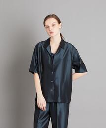 Steven Alan | ＜Steven Alan＞SHINY OPEN COLLAR SHIRT/シャツ(シャツ/ブラウス)