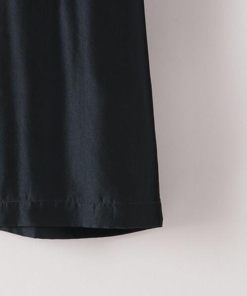 Steven Alan（スティーブンアラン）の「＜Steven Alan＞SHINY OPEN COLLAR SHIRT/シャツ（シャツ/ブラウス・レディース・ブラウン/ダークグリーン・MEDIUM/SMALL）」の12枚目の写真