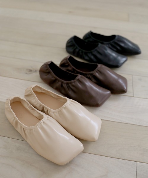 select MOCA(セレクトモカ)の「スクエアトゥパンプス(パンプス・レディース・ブラック/ブラウン/アイボリー・SMALL/MEDIUM/LARGE)」の13枚目の写真