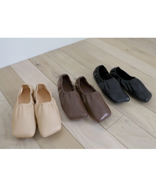 select MOCA(セレクトモカ)の「スクエアトゥパンプス(パンプス・レディース・ブラック/ブラウン/アイボリー・SMALL/MEDIUM/LARGE)」の14枚目の写真