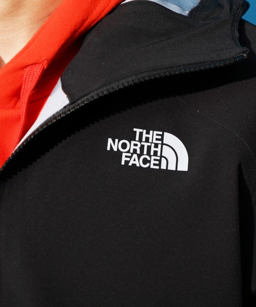 希少✨️ノースフェイス マウンテンパーカー ドライベント 黒 カラフルロゴ THE NORTH FACE（ザノースフェイス）の「アペックス フレックス ドラ