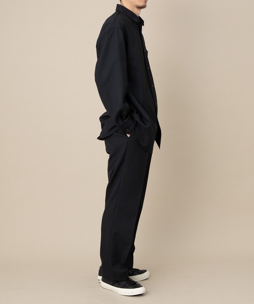 ADAM ET ROPE'（アダムエロペ）の「【NIKKE】CELL SERGE スラックス（スラックス・メンズ・ブラック/グレー・L/M）」の21枚目の写真