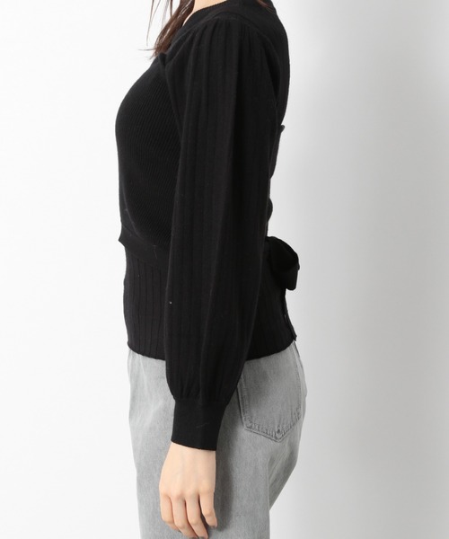 Heather（ヘザー）の「ビスチェＳＥＴリブプルオーバー　918048（ニット/セーター・レディース・ブラック/ブラウン/ピンクベージュ・FREE）」の7枚目の写真