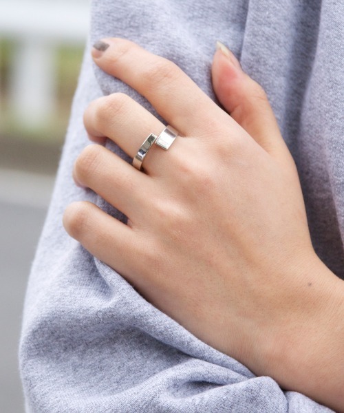 Genri（ゲンリ）の「【GENRI/ゲンリ】Paddle ou/asymmetry ring（リング）」 - WEAR