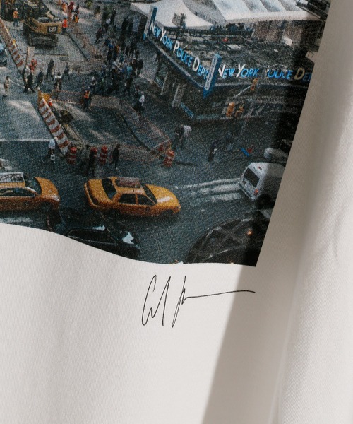 JANESMITH(ジェーンスミス)の「JANESMITH ジェーンスミス / TIMES SQUARE S/S T-SHIRT ショートスリーブTシャツ / 21SCT-#663L-CL(Tシャツ/カットソー・レディース・ホワイト/ブラック・SMALL/MEDIUM/LARGE/X-LARGE)」の6枚目の写真