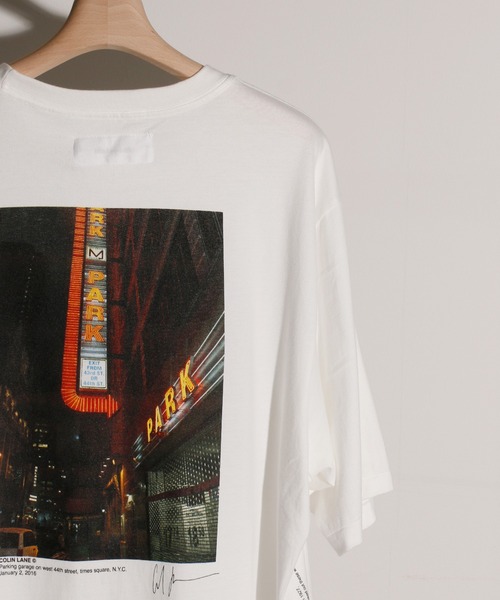JANESMITH(ジェーンスミス)の「JANESMITH ジェーンスミス / TIMES SQUARE S/S T-SHIRT ショートスリーブTシャツ / 21SCT-#663L-CL(Tシャツ/カットソー・レディース・ホワイト/ブラック・SMALL/MEDIUM/LARGE/X-LARGE)」の8枚目の写真