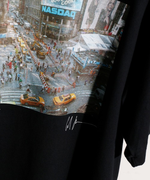 新品 JANE SMITH ジェーンスミス Tシャツ ボックスショートT タグ付 JANESMITH ジェーンスミス / TIMES SQUARE S/S T-SHIRT ショート