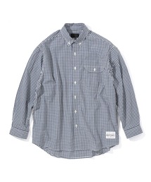 CHECKERED B.D SHIRT / ハイカウント ギンガムチェック レギュラーカラー ボタンダウンシャツ