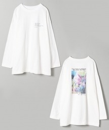 JEANASIS | フラワーフォトバックプリントロンT/933427(Tシャツ/カットソー)