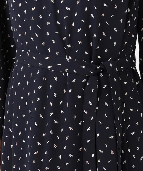 J.PRESS（ジェイプレス）の「【洗える】フェザージオメトリックプリント ワンピース（ドレス・レディース・ネイビー系5/サックスブルー系5・11/9）」の13枚目の写真