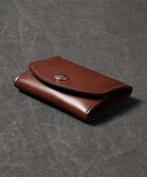 SABLE CLUTCH（セーブルクラッチ）の「CARD WITH COIN CASE - 栃木レザー（カード入れ付きコインケース）（コインケース・メンズ・ブラック/ネイビー/ブラウン/ライトブラウン・ONE SIZE）」の11枚目の写真