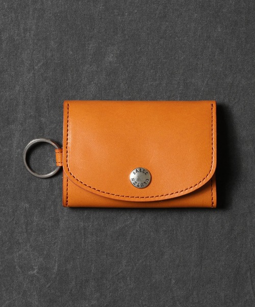 SABLE CLUTCH（セーブルクラッチ）の「CARD WITH COIN CASE - 栃木レザー（カード入れ付きコインケース）（コインケース・メンズ・ブラック/ネイビー/ブラウン/ライトブラウン・ONE SIZE）」の18枚目の写真