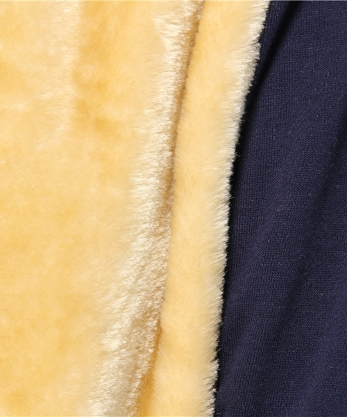 WEGO（ウィゴー）の「WEGO/ファー切替スウェット（スウェット・レディース・オフホワイト/ネイビー・FREE）」の8枚目の写真