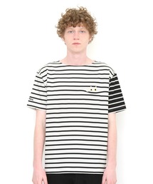 アイアムヒア｜ボートネックTシャツ(ホワイト)