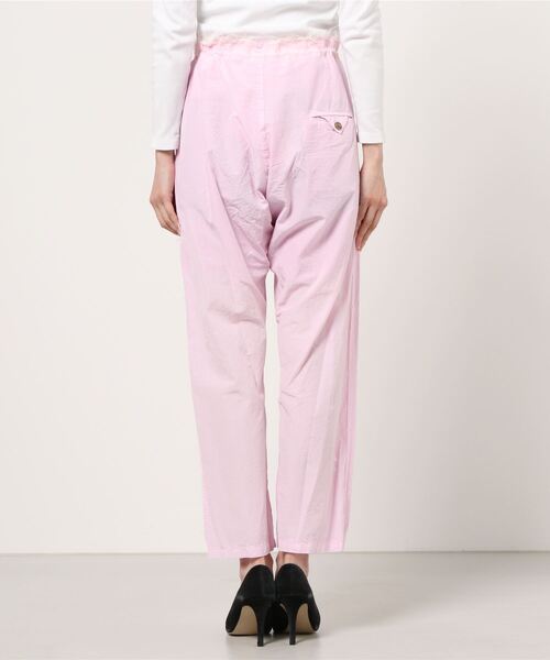 PONTI(ポンティ)の「PONTI シルクコットンガーメントパンツ(その他パンツ・レディース・ライトピンク・1)」の2枚目の写真
