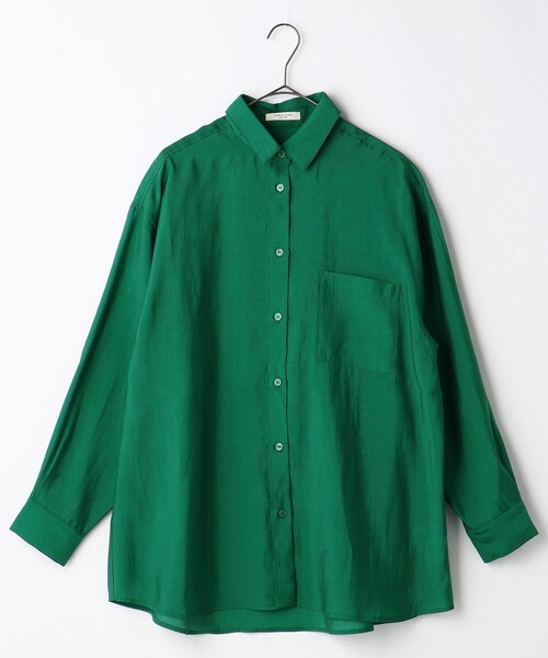 FREAK'S STORE（フリークスストア）の「ビッグシャツ（シャツ/ブラウス・レディース・ブラック/ゴールド/グリーン・ﾌﾘ-）」の16枚目の写真