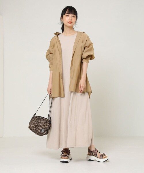 FREAK'S STORE（フリークスストア）の「ビッグシャツ（シャツ/ブラウス・レディース・ブラック/ゴールド/グリーン・ﾌﾘ-）」の22枚目の写真