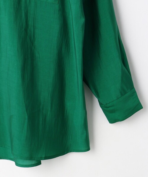 FREAK'S STORE（フリークスストア）の「ビッグシャツ（シャツ/ブラウス・レディース・ブラック/ゴールド/グリーン・ﾌﾘ-）」の14枚目の写真