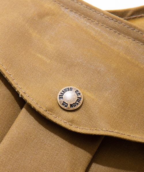 FILSON（フィルソン）の「FILSON #16017 Tin Cloth Game Bag (フィルソン )(タン)(80424570004)（ベスト・メンズ・タン・M）」の11枚目の写真