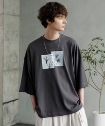 shiki tokyo | OVERSIZED MODE PRINT TEE / オーバーサイズモードプリントTシャツ(Tシャツ/カットソー)