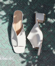 URBAN RESEARCH Sonny Label | オープンスクエアトゥサンダル(サンダル)