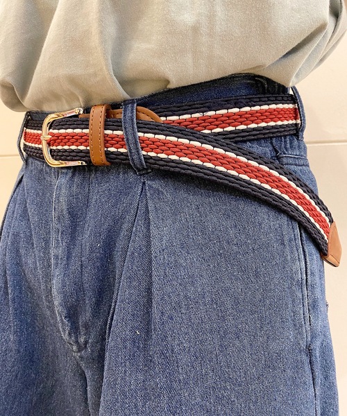 rovtski（ロフトスキー）の「MESHBELT/メッシュベルト（ベルト・メンズ・その他/その他1/その他2/その他3/その他4/その他5/その他6/ベージュ系その他/ブラック/カーキ/アイボリー/ネイビー・FREE）」の10枚目の写真