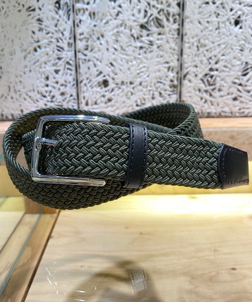 rovtski（ロフトスキー）の「MESHBELT/メッシュベルト（ベルト・メンズ・その他/その他1/その他2/その他3/その他4/その他5/その他6/ベージュ系その他/ブラック/カーキ/アイボリー/ネイビー・FREE）」の21枚目の写真