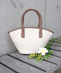 OSYAREVO（オシャレボ）の「2WAY キャンパスレザーバッグ（ショルダーバッグ）」