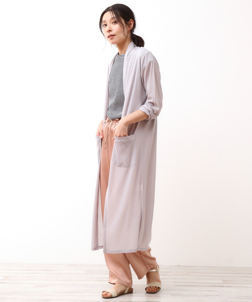 セール 薄手ロングカーディガン カーディガン ボレロ Melrose Claire メルローズ クレール のファッション通販 Zozotown