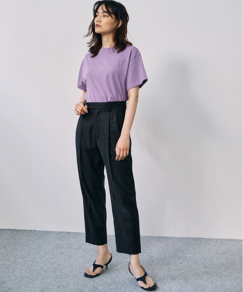 STUNNING LURE（スタニングルアー）の「ヴィンテージツイストTシャツ（Tシャツ/カットソー・レディース・ホワイト/ライトブラウン/ライトパープル/ブルー・SMALL/MEDIUM）」の10枚目の写真