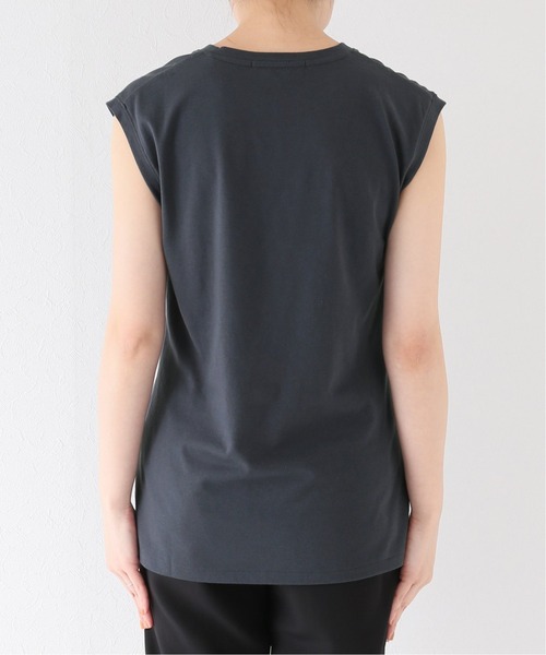 「AP STUDIO」 7分袖カットソー FREE ブラック レディース AP STUDIO tシャツ ノースリーブTシャツ レディース : ZOZOTOWN