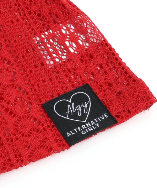 algy(アルジー)の「クロシェキャミ&Tセット(その他トップス・キッズ・レッド/ベージュ/ブラック・XX-SMALL/MEDIUM/SMALL/X-SMALL)」の8枚目の写真