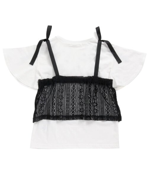 algy(アルジー)の「クロシェキャミ&Tセット(その他トップス・キッズ・レッド/ベージュ/ブラック・XX-SMALL/MEDIUM/SMALL/X-SMALL)」の9枚目の写真