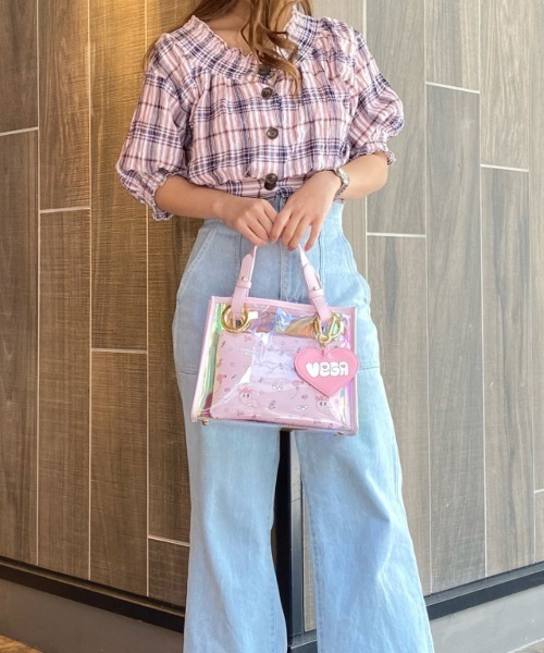 『Esther Bunny』×サマンサベガ　スクエアオーロラトートバッグ