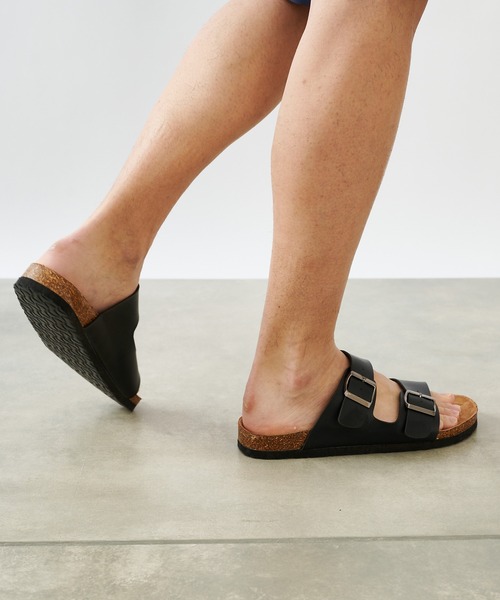 COLONY 2139（コロニートゥーワンスリーナイン）の「【MEN'S】ダブルベルトサンダル（サンダル・メンズ・ブラウン/ブラック/ホワイト・MEDIUM/LARGE）」の4枚目の写真