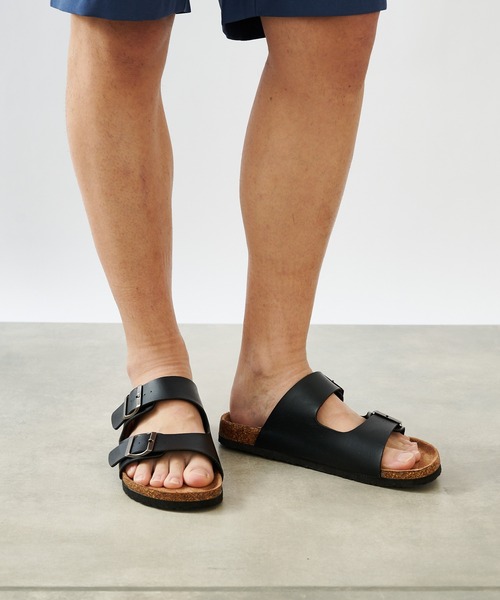 COLONY 2139（コロニートゥーワンスリーナイン）の「【MEN'S】ダブルベルトサンダル（サンダル・メンズ・ブラウン/ブラック/ホワイト・MEDIUM/LARGE）」の9枚目の写真