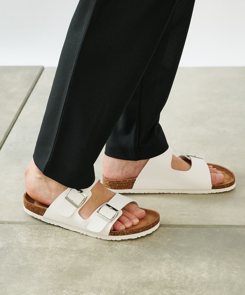 COLONY 2139（コロニートゥーワンスリーナイン）の「【MEN'S】ダブルベルトサンダル（サンダル・メンズ・ブラウン/ブラック/ホワイト・MEDIUM/LARGE）」の21枚目の写真