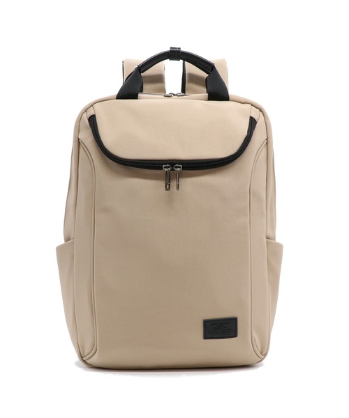GUSCIO UOMO(グッシオ ウォーモ)の「【グッシオ ウォーモ】スクエアリュック(バックパック/リュック・メンズ・ブラック/ベージュ/カーキ/ダークグレー・FREE)」の3枚目の写真