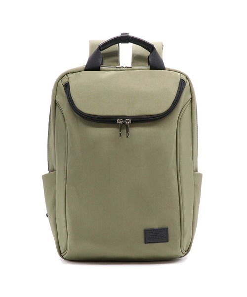 GUSCIO UOMO(グッシオ ウォーモ)の「【グッシオ ウォーモ】スクエアリュック(バックパック/リュック・メンズ・ブラック/ベージュ/カーキ/ダークグレー・FREE)」の4枚目の写真