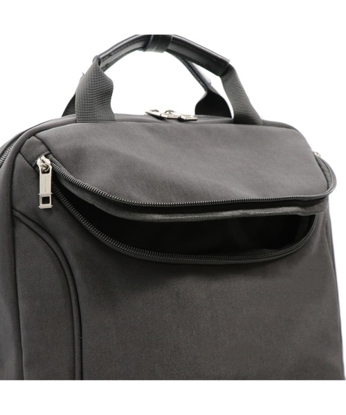 GUSCIO UOMO(グッシオ ウォーモ)の「【グッシオ ウォーモ】スクエアリュック(バックパック/リュック・メンズ・ブラック/ベージュ/カーキ/ダークグレー・FREE)」の10枚目の写真