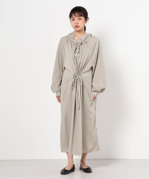 セール W Elin Dot W ワンピース ドレス Dress ワンピース Drawstring Drawstring Elin エリン のファッション 22年製新品