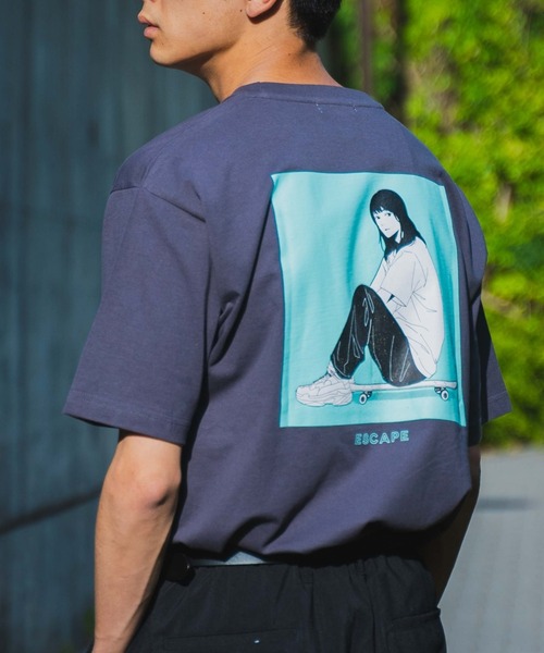 WEGO（ウィゴー）の「WEGO/【ZOZOTOWN＆一部店限定】ドロップショルダーグラフィックTシャツ（Tシャツ/カットソー・メンズ・その他1/その他2/その他3/その他4/その他5/その他6/その他7/その他8/その他9/その他10/その他11/その他12・MEDIUM/LARGE/X-LARGE）」の3枚目の写真