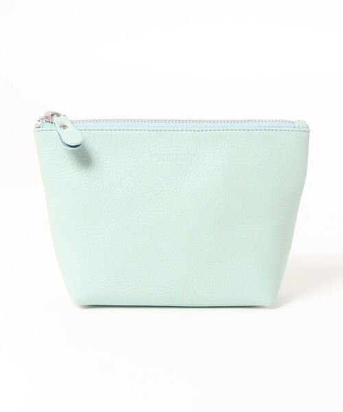 LBC（エルビーシー）の「リサイクルレザーポーチ（ポーチ・レディース・その他21/ブラック/ベージュ/ミント/イエロー・FREE）」の4枚目の写真