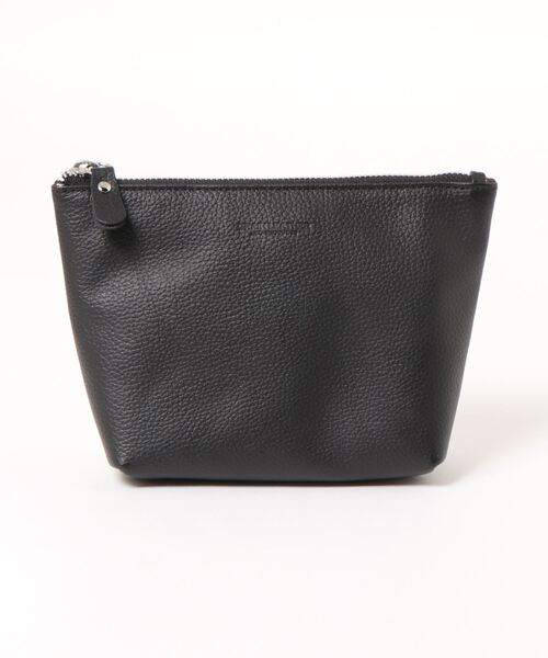 LBC（エルビーシー）の「リサイクルレザーポーチ（ポーチ・レディース・その他21/ブラック/ベージュ/ミント/イエロー・FREE）」の2枚目の写真