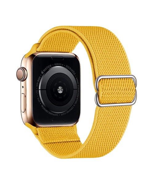 SiNCERE（シンシア）の「Apple Watch Band/アップルウォッチ バンド ストレッチナイロンタイプ 〈38-40mm、42-44mm用〉（デジタル腕時計・メンズ・ブラック/レッド/ミント/ロイヤルブルー/ブラウン/ピンク/バーガンディー/ネイビー/オリーブ/ピンクベージュ/ダークネイビー/ホワイト/グレー/イエロー/ローズ・38/42）」の21枚目の写真