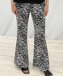 INGNI | カット／リブフレアパンツ(その他パンツ)