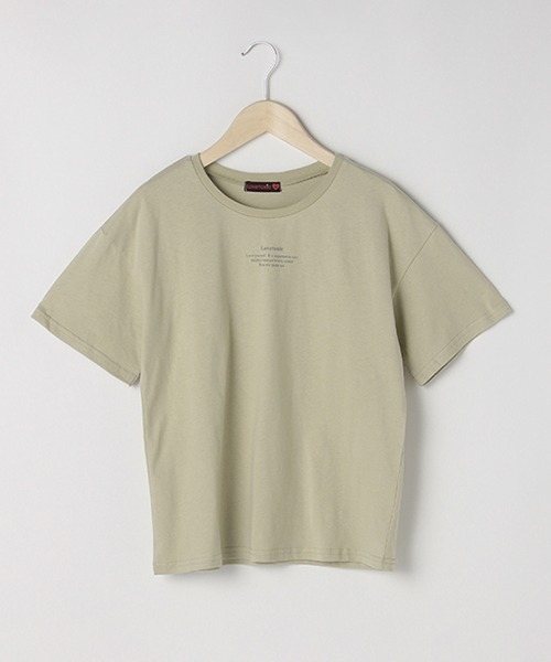 LOVETOXIC(ラブトキシック)の「レトロイラスト半袖Tシャツ(Tシャツ/カットソー・キッズ・オフホワイト/イエロー/ライトカーキ/チャコール・130cm/140cm/160cm/150cm)」の4枚目の写真