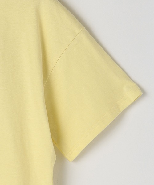 LOVETOXIC(ラブトキシック)の「レトロイラスト半袖Tシャツ(Tシャツ/カットソー・キッズ・オフホワイト/イエロー/ライトカーキ/チャコール・130cm/140cm/160cm/150cm)」の10枚目の写真