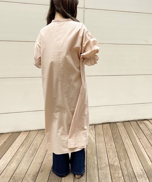 apres jour clair（アプレジュールクレア）の「【apres jour clair】刺繍バンドカラーワンピース【ZOZOTOWN限定アイテム】（ワンピース・レディース・オフホワイト/ベージュ・フリー/X-LARGE）」の15枚目の写真