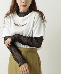RAY CASSIN | シャーリングシースルーメロープルオーバー(Tシャツ/カットソー)